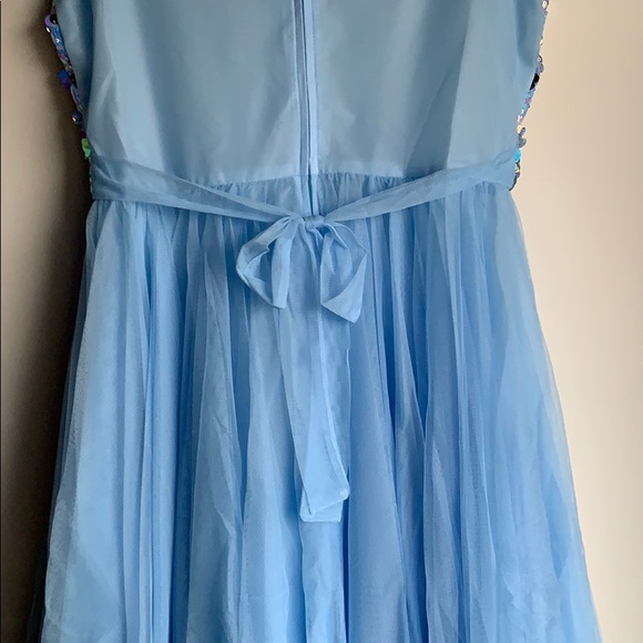 Justice girls Beautiful princess dress Size 14 - Picture 6 of 7